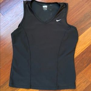 Nike fit dry black tank